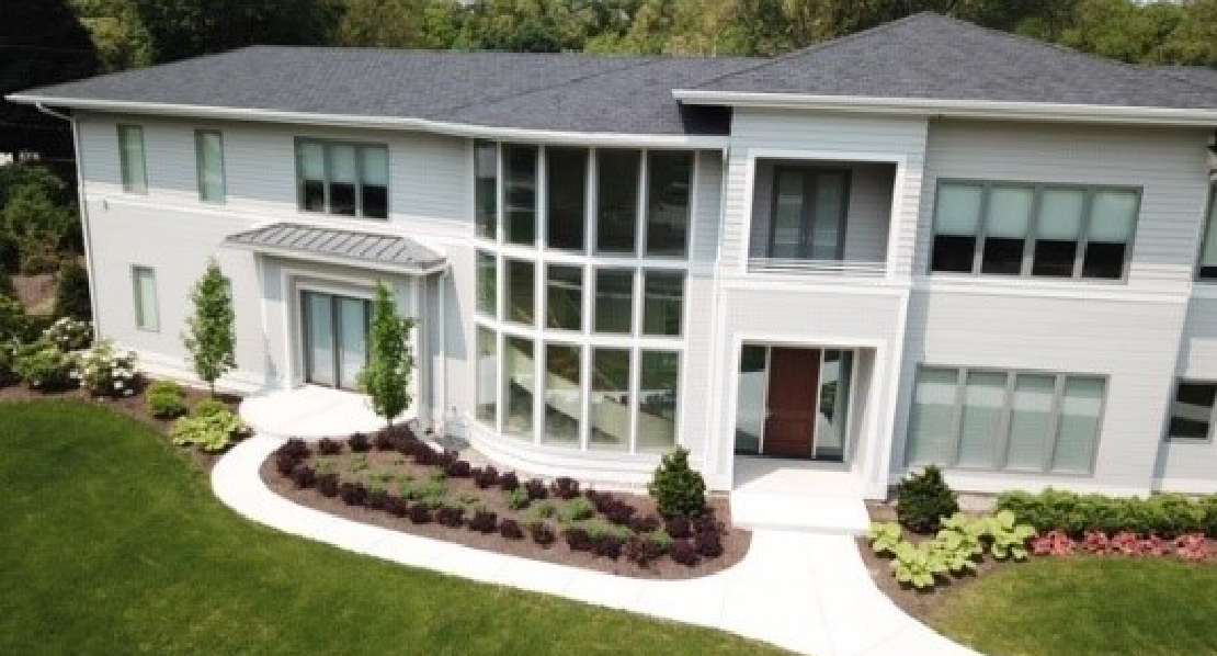 privacy glass installed in a residential house in Grand Rapids