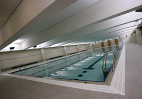 Kentish Town Sports Centre Viewing Gallery with Smartglass Partition