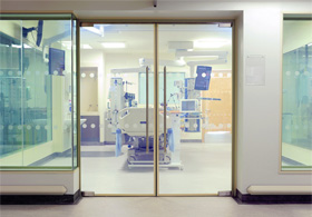 Smarglass Partition System for Sunderland Hospital