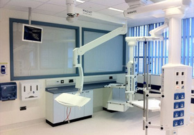 Liquid Crystal Privacy Panels at West Wales General Hospital