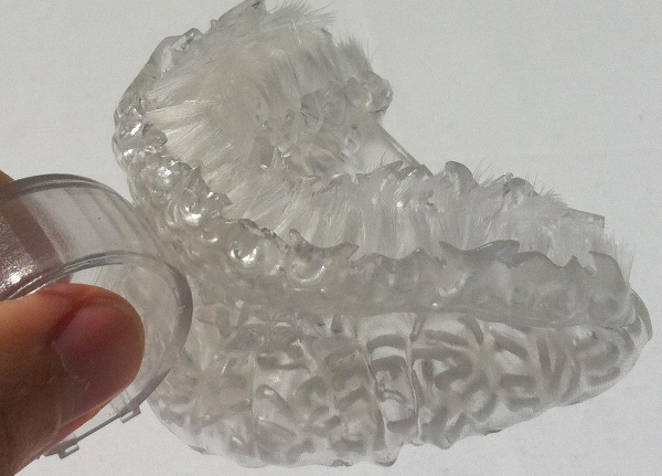 Image of teeth mould, Blizzident have created a 3D toothbrush customised to fit your mouth.