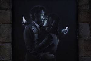 Banksy art- lovers picture