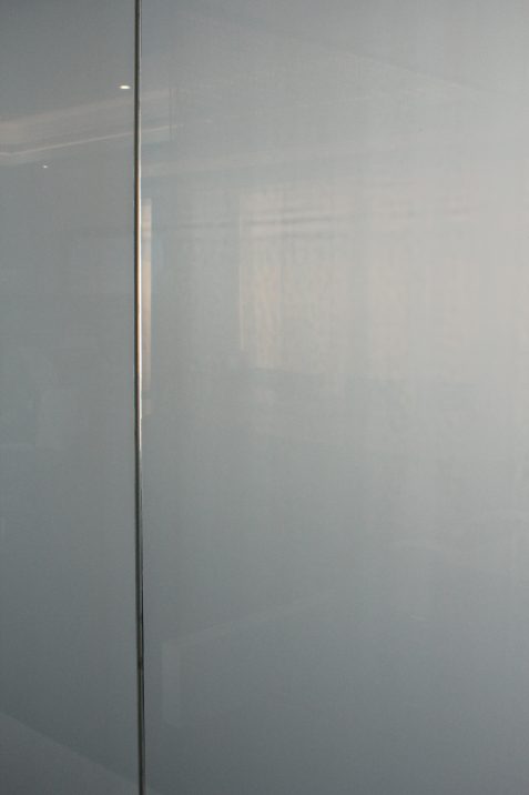 An image of switchable glass at Etihad's HQ