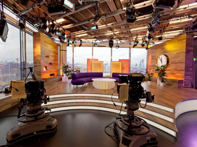 switchable smart glass in ITV studios
