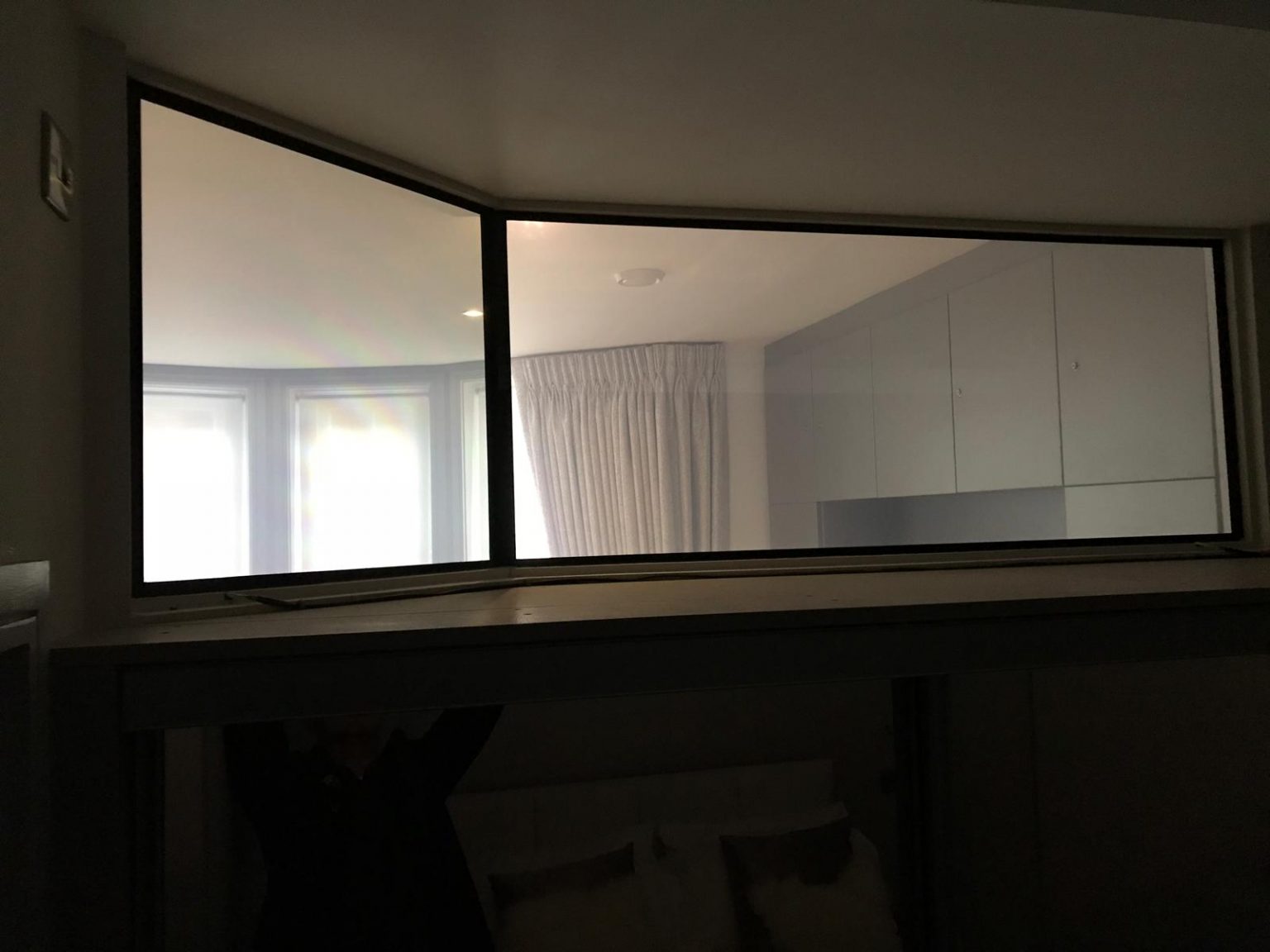 Blackout Smartglass elevates London apartment renovations. SmartGlass